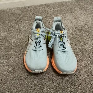 Asics gel nimbus 26 Paris Cool Grey safety yellow